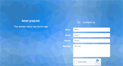 Desktop Screenshot of bennet-group.com